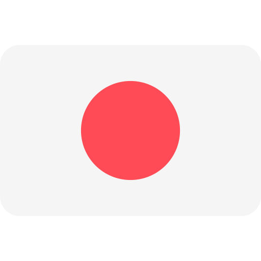 the flag of Japan, big red dot on a white background
